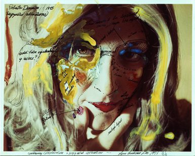 LYNN HERSHMAN LEESON, Construction Chart #2 (from the series Roberta Breitmore: External Transformations), 1975
